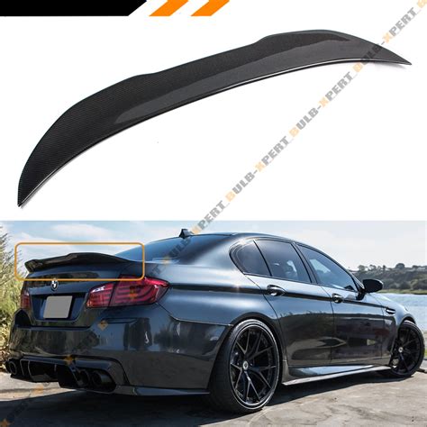 For 2011 17 Bmw F10 5 Series And M5 Carbon Fiber High Kick Big Trunk