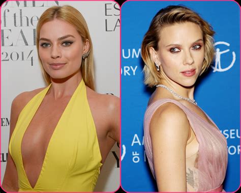 Margot Robbie Vs Scarlett Johansson R Celebbattles