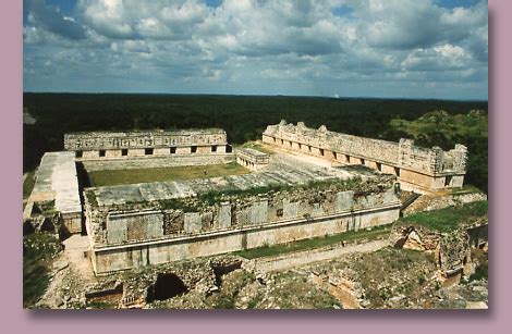 UXMAL RUINS: The Nunnery Quadrangle.