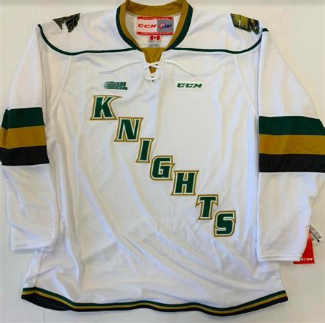 New CCM Premier London Knights Hockey Player Jersey Senior XL 7185 OHL ...