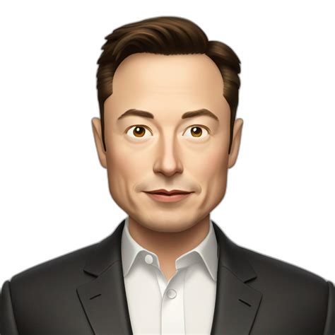 Elon Musk In A Tesla Ai Emoji Generator