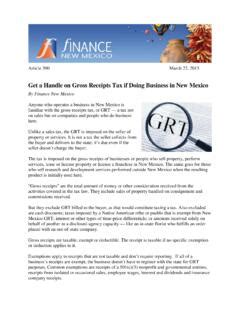 Get A Handle On Gross Receipts Tax If Doing Business In Get A