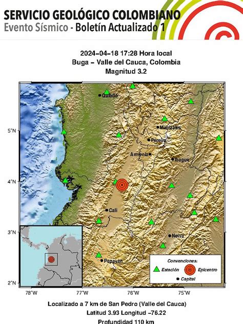 Temblor En Colombia Estos Fueron Los Sismos Reportados Por El Sgc El 18 De Abril De 2024 Infobae