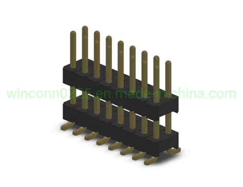 Mm Pin Smt Pin Header Pcb Surface Mount Horizontal Smd