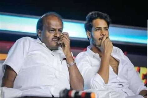 Karnataka Polls HD Kumaraswamy Wins But Son Nikhil Faces Defeat The