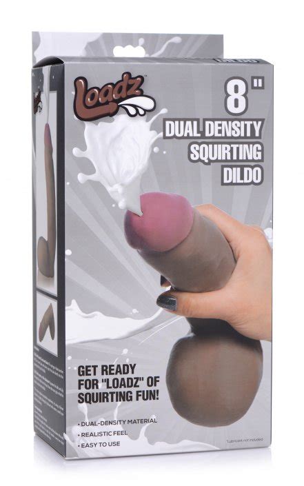 Dual Density Squirting Dildo Ag Free Discreet Usa Shipping Inch