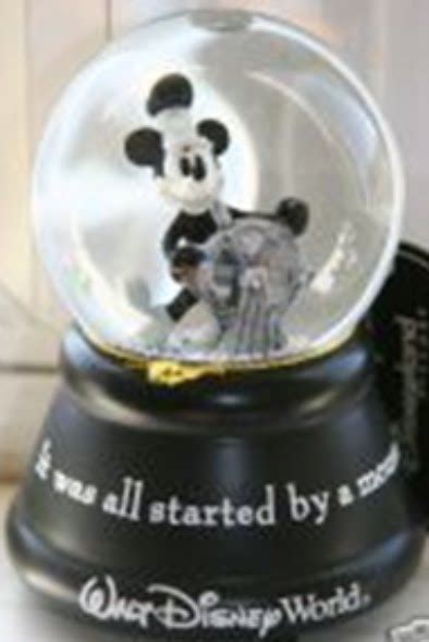 Disney Snowglobes Collectors Guide Walt Disney World Started By A