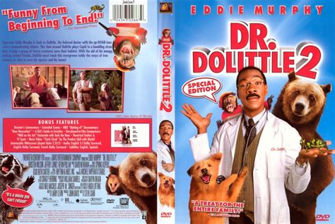 Dr Dolittle 2 Movie Dvd Scanned Covers 211drdolittle2 Scan Hires