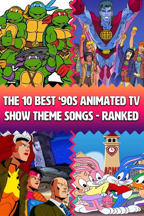 The 10 Best '90s Animated TV Show Theme Songs - Ranked | Theme song ...