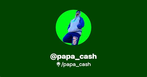 Papa Cash Instagram TikTok Linktree