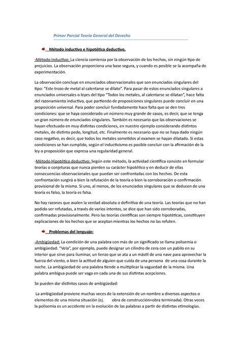 Primer Parcial Teoría del Estado Primer Parcial Teoría General del