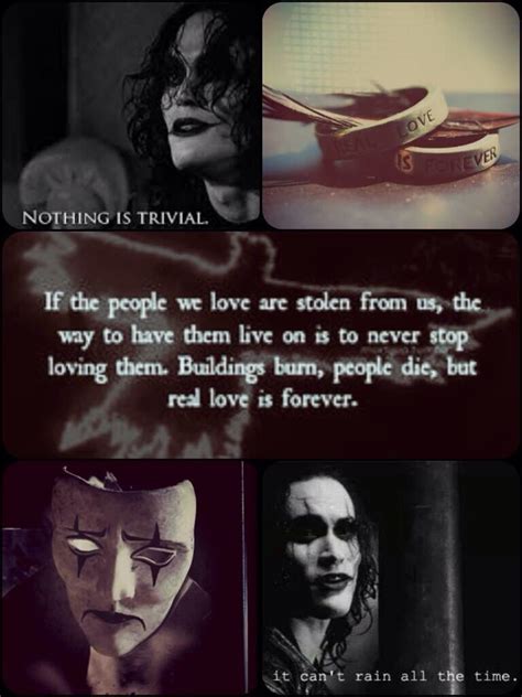 The Crow Quotes Real Love Is Forever