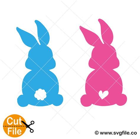 Easter Bunny SVG - Svgfile.co - 0.99 Cent SVG Files - Life Time Access