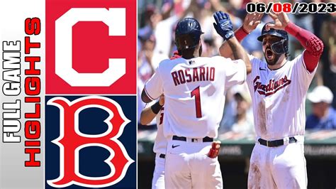 Cleveland Guardians Vs Boston Red Sox Full Game Highlights Mlb To Day