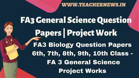 Fa Formative Biology Question Papers For Th Th Th Th Th