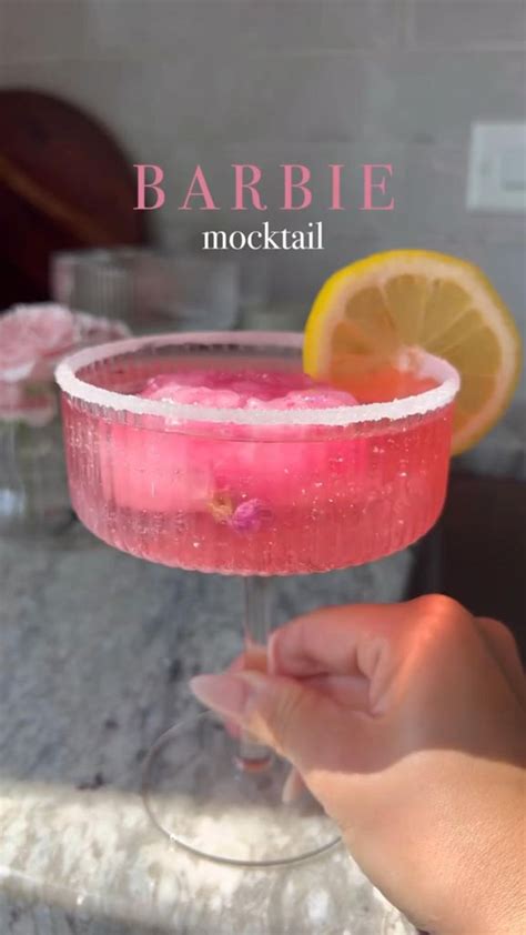 Heres To Barbie Mocktails In 2024 Drink Recipes Nonalcoholic