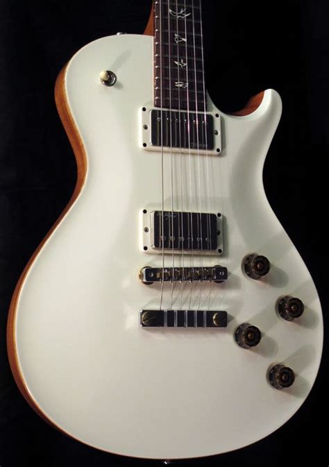 Prs Stripped 58 White Guitars Electric Pinterest Guitars Paul