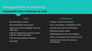 Conhecendo O Conceito De Desigualdade Social