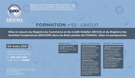 OHADA – Organisation pour l’harmonisation en Afrique du droit des affaires