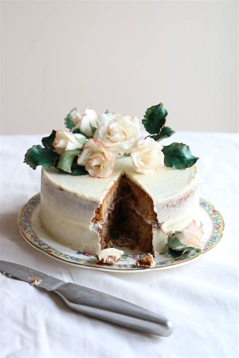 Black Tea Cake With Bramble Jam And Lemon Buttercream Tea Cakes Cake