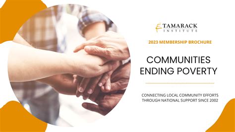 BROCHURE Communities Ending Poverty Membership