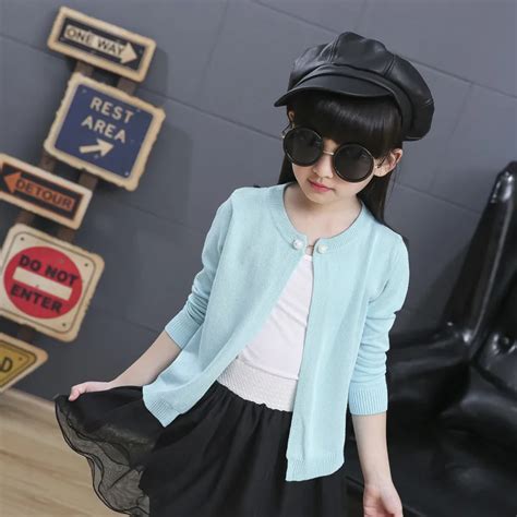 2018 Autumn Winter Girls Sweaters Children Clothing Kids Clothes Cute