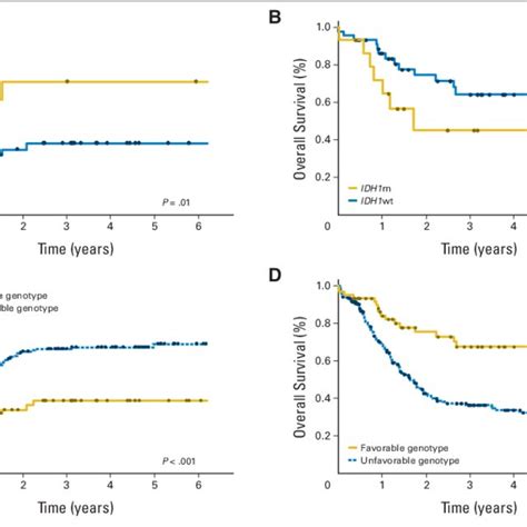 Impact of isocitrate dehydrogenase enzyme isoform (IDH) 1 mutation on ...