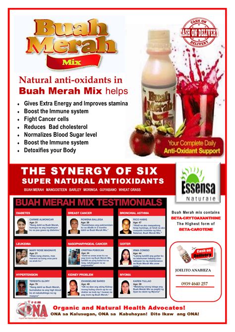 Buah Merah Mix Juice Alison Stewart