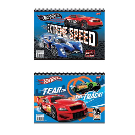 ΜΠΛΟΚ Salko ΖΩΓΡΑΦΙΚΗΣ Νο Χ Hot Wheels φ Μπλοκ Ζωγραφικής Απλαδά