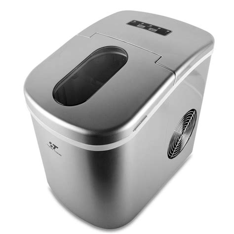 Yt Im 12ar Portable Ice Maker 26 Lbs Ice Every 24 Hours Sliver N2 Free Image Download