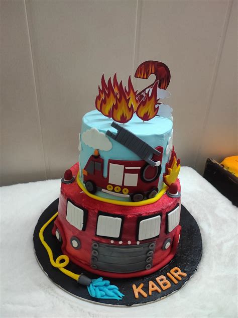 Fire Truck Theme Cake In Gurgaon All India Delivery Order Now