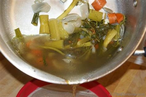 Homemade Vegetable Stock Recipe ChefDeHome