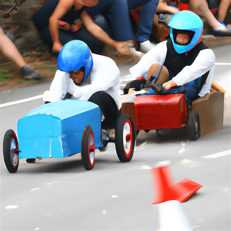 Soapbox Derby Graphic · Creative Fabrica