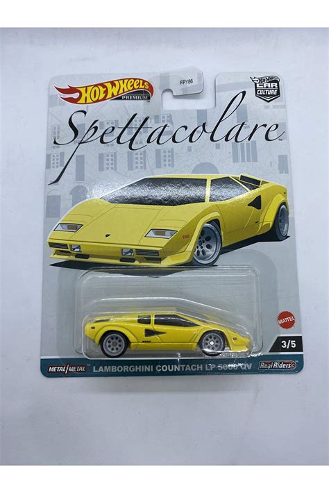 Hot Wheels Premium Lamborghini Countach Lp Qv Spettacolare Fiyat