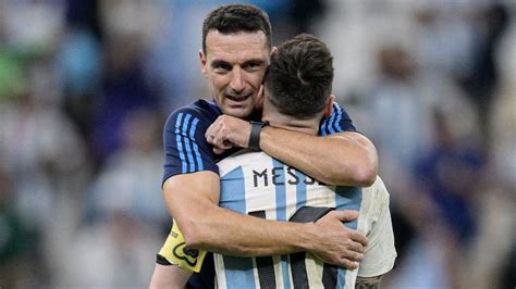 La Felicidad Del Primo De Lionel Scaloni Por El Pase De La Selección A La Final Del Mundial