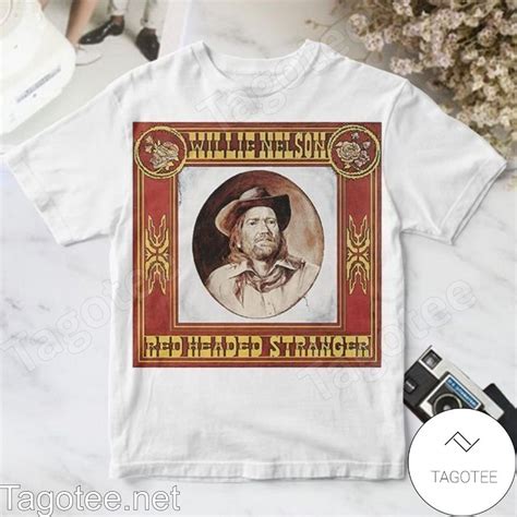 Willie Nelson Red Headed Stranger Album Cover Shirt - Tagotee