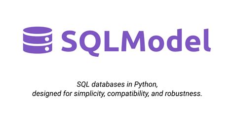 Github Tiangolosqlmodel Sql Databases In Python Designed For