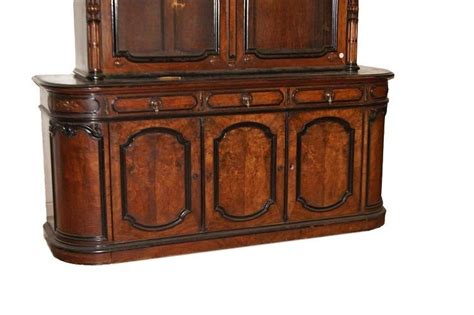 Proantic Grande Credenza Doppio Corpo Francese Della Prima Met Del