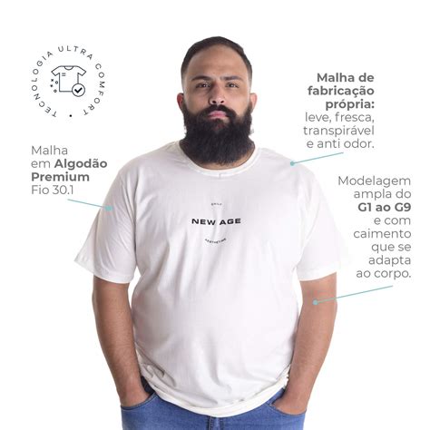 Kit 7 Camisetas Plus Size Masculina Estampas Sortidas Cores