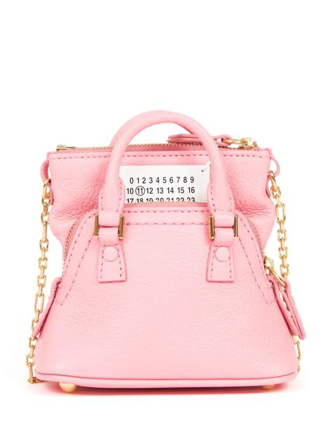 Maison Margiela 5ac Classique ハンドバッグ ベイビー ピンク Farfetch Jp