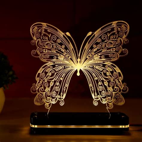 Butterfly Design 3d Illusion Led Night Lamp At Rs 849 Piece Illusion Led Lamp In Mumbai Id