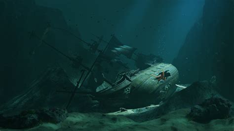 Artstation Ship Wreck