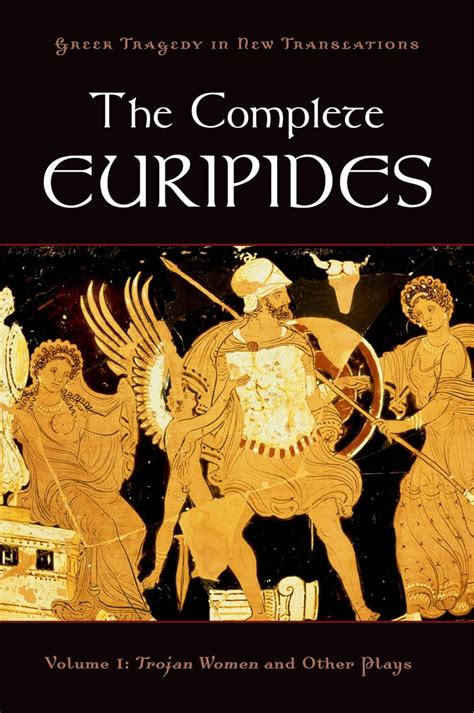 Amazon The Complete Euripides Volume I Trojan Women And Other