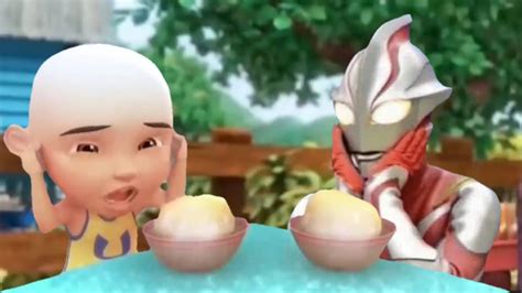 Es Kepal Uncle Muthu Bikin Kepala Upin Ipin Jadi Beku 🥶 Youtube