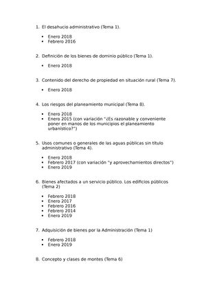 Administrativo Iv Apuntes Realizados Para La Preparaci N Del Examen