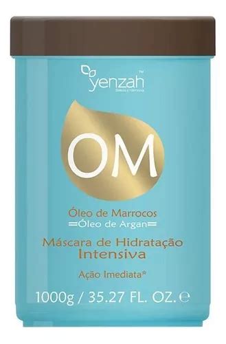 Máscara De Hidratação Om Óleo De Marrocos 1000g Yenzah MercadoLivre