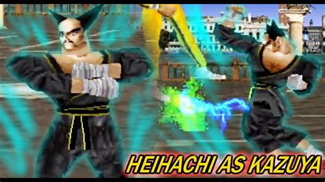 Tas Heihachi As Kazuya Tekken Arcade Version Youtube