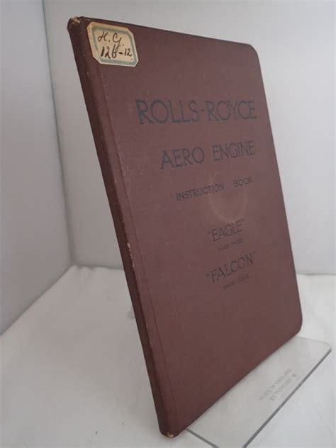 Instructions For Rolls Royce Aero Engines Eagle Series I To Viii