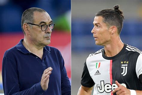 Cristiano Ronaldo And Maurizio Sarri Hold Talks As Juventus Aim To