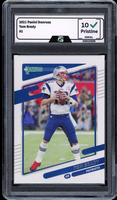 Panini Donruss Tom Brady For Sale Online Ebay